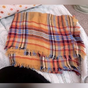 Maurices Plaid Fall Blanket Scarf